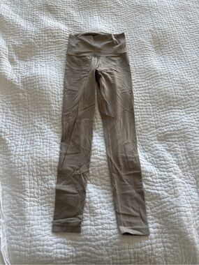 TNA butter atmosphere high rise leggings size XS nomad taupe